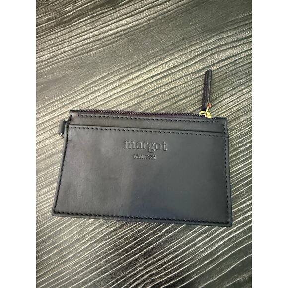 Margot New York Emmy Leather Zip Wallet - Picture 1 of 5